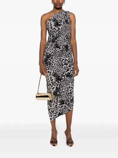 Norma Kamali Diana Midi Dress In Black