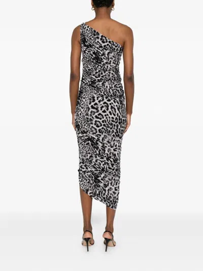 Norma Kamali Diana Midi Dress In Black