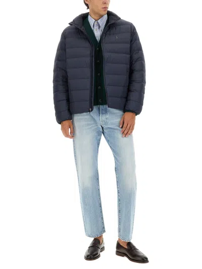 Polo Ralph Lauren Down Jacket "colden" In Blue