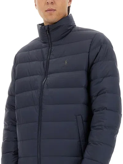 Polo Ralph Lauren Down Jacket "colden" In Blue