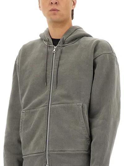 Our Legacy Hooded Sweater Front Pockets In Black