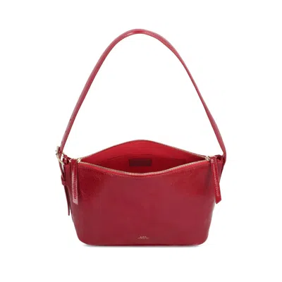 Apc A.p.c. Zippered Shoulder Bag With Top Handle