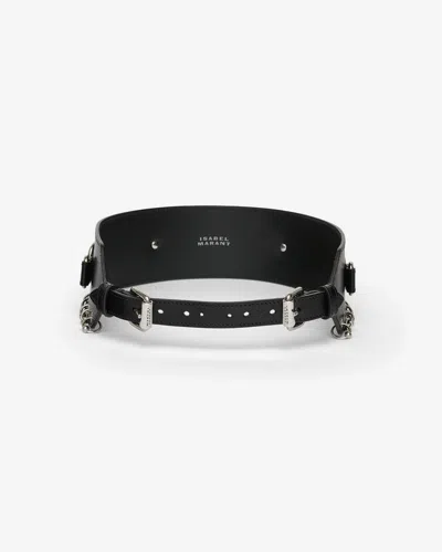 Isabel Marant Brighton Belt In Multi