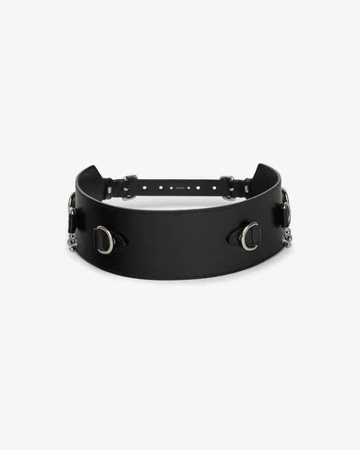 Isabel Marant Brighton Belt In Multi