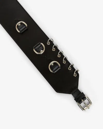 Isabel Marant Brighton Belt In Multi