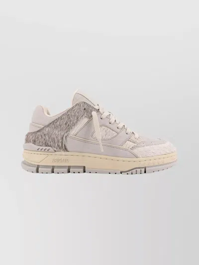 Axel Arigato Area Lo Ponyskin And Suede Low-top Sneakers In Animal Print