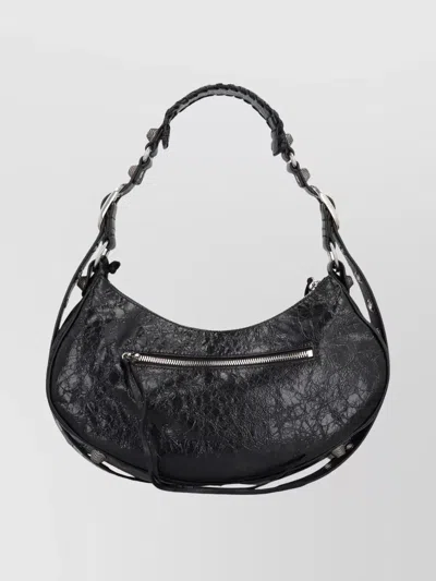 Balenciaga Shoulder Bag Le Cagole Xs In Leather In Black
