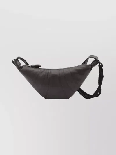 Lemaire Women Braid Croissant Medium Leather Shoulder Bag