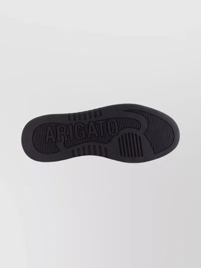 Axel Arigato Dice Lo Leather And Suede Low-top Sneakers In Black