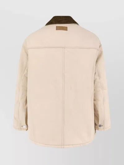 Ami Alexandre Mattiussi Ami Paris 'worker' Jacket In White