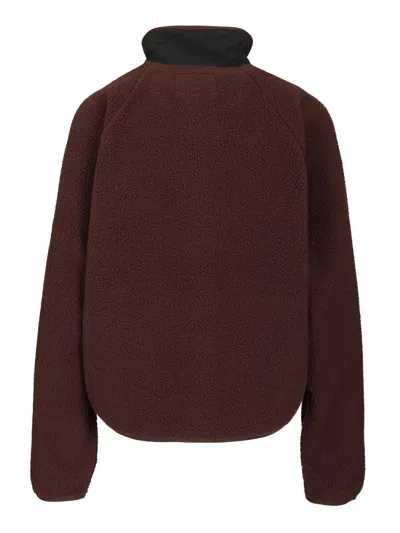 Carhartt W' Flynn Fleece Jacket Polyester Fleece Jackets Brown In Black