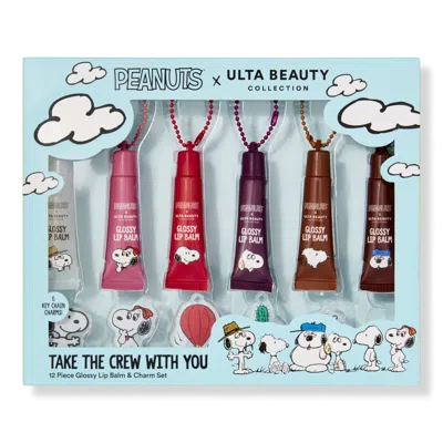 Ulta Beauty Collection Peanuts X Ubc Take The Crew With You Glossy Lip Balm And Keychain Set