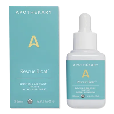 Apothekary Rescue Bloat Bloating & Gas Relief Ticture - 1.0 oz