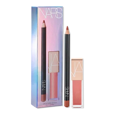 Nars Line & Shine Lip Duo Rosebud Lip Liner / Orgasm Lip Shine In Multi