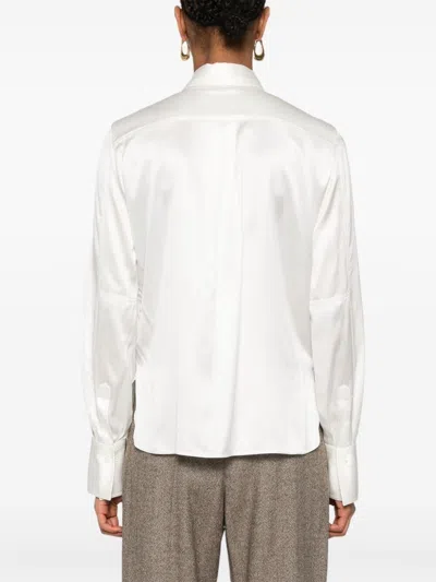 Brunello Cucinelli Shirts Light And Natural In White