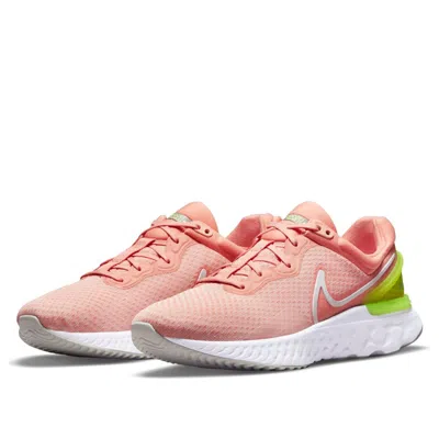 Nike (wmns)  React Miler 3 'pink White Yellow' In Multi