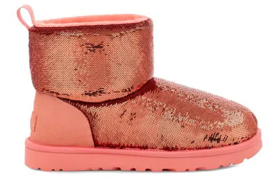 Ugg Classic Mini "starfish Pink" Boots In Pink