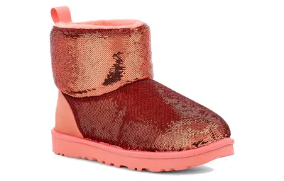 Ugg Classic Mini "starfish Pink" Boots In Pink