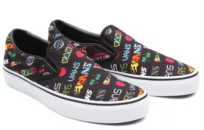Vans Disruptive Classic Slip-on Black In Multi