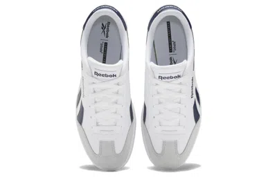 Reebok Vector Smash Cozy Wear-resistant Skateboarding Shoes Unisex White Blue In Multi