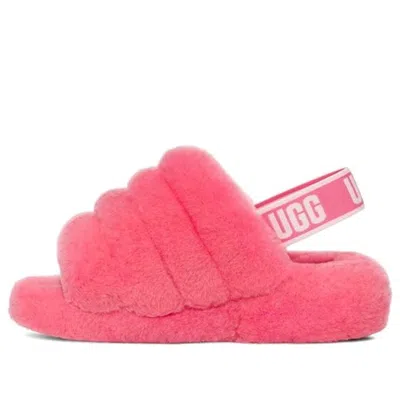 Ugg (wmns)  Fluff Yeah Slide Minimalistic Thick Sole Slipper Rose Pink