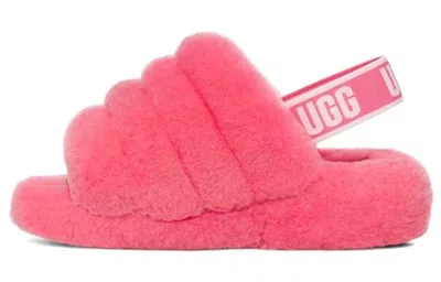 Ugg (wmns)  Fluff Yeah Slide Minimalistic Thick Sole Slipper Rose Pink