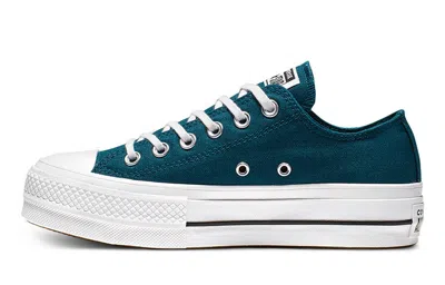Converse (wmns)  Platform Chuck Taylor All Star Low Top Thick Sole In Green