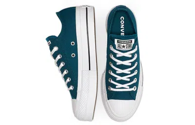 Converse (wmns)  Platform Chuck Taylor All Star Low Top Thick Sole In Green