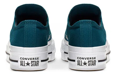 Converse (wmns)  Platform Chuck Taylor All Star Low Top Thick Sole In Green