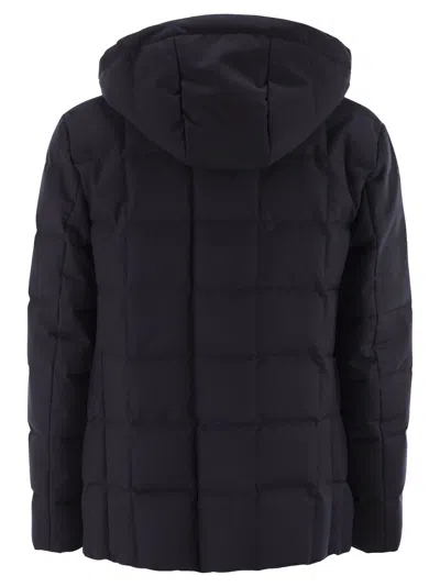 Fay Puffer Jacket In Black
