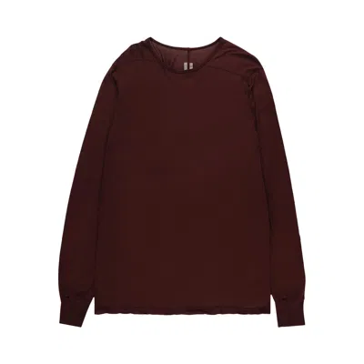 Pre-owned Rick Owens Drkshdw Level Long-sleeve T-shirt 'scab' | Brown | Men's Size Xl