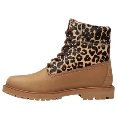 Timberland (wmns)  Premium 6-inch Boot 'leopard Print' In Brown