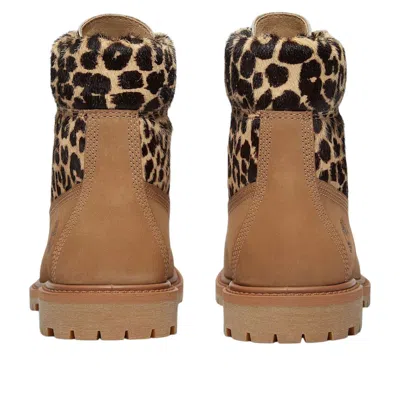Timberland (wmns)  Premium 6-inch Boot 'leopard Print' In Brown