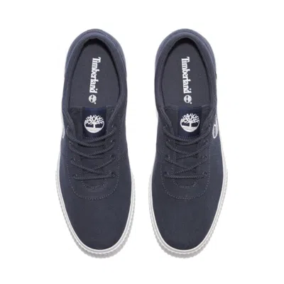 Timberland Mylo Bay Low Lace Up Sneakers 'dark Blue Canvas' In Multi