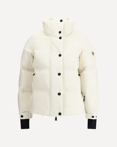 Moncler Anglin Padded Jacket With Logo-patch In Multi