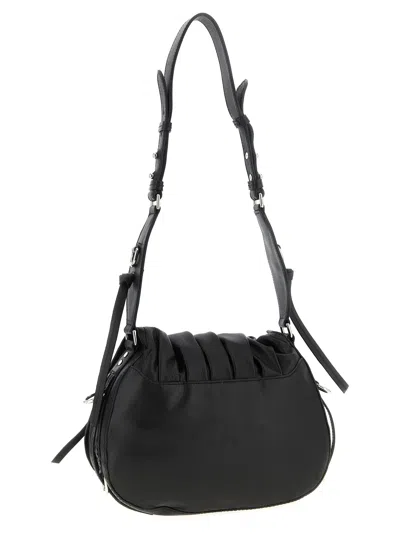 Isabel Marant Women Black Leather Bolton Shoulder Bag In Black