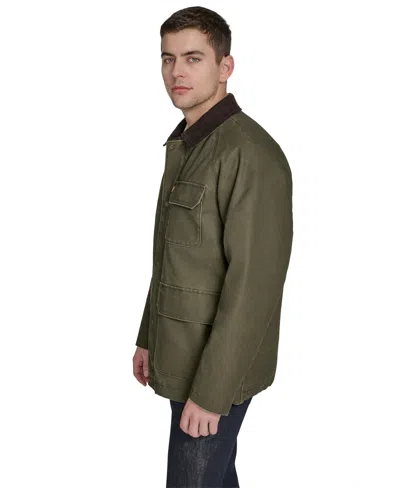 Levi's Barn Jacket In Green