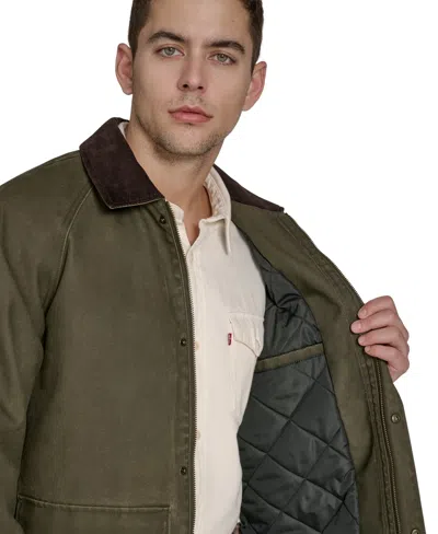 Levi's Barn Jacket In Green
