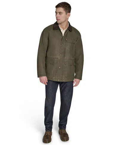 Levi's Barn Jacket In Green