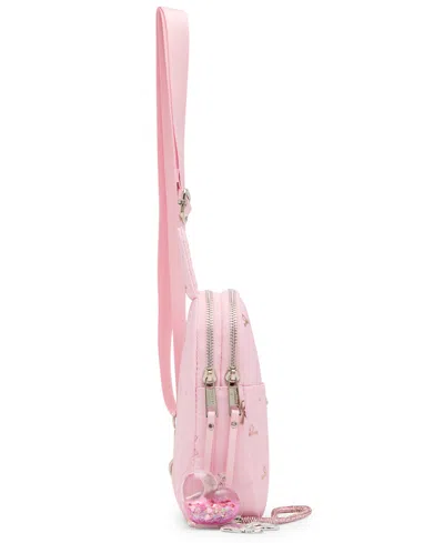 Madden Girl Brooke Small Sling Crossbody Bag In Pink