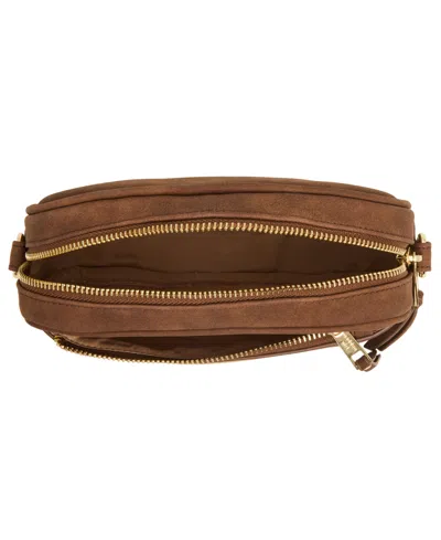 Madden Girl Cami Camera Crossbody Bag In Brown