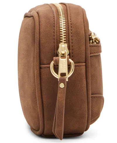 Madden Girl Cami Camera Crossbody Bag In Brown