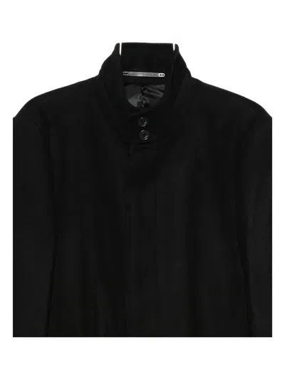 Karl Lagerfeld Wool Single-breasted Blazer In Black