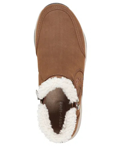 Easy Spirit Women's Erique Cozy Cold Weather Booties In Brown