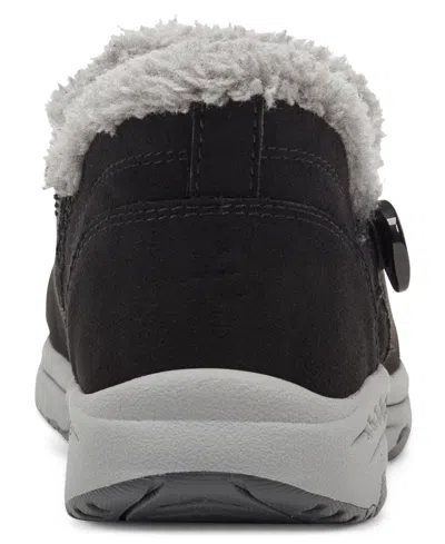 Easy Spirit Turner Faux Fur Lined Bootie In Black