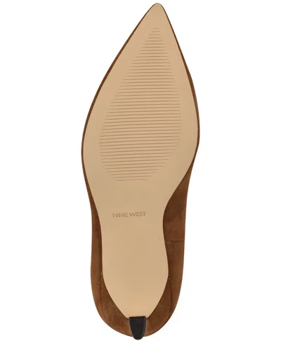 Nine West Lorthey Boot In Brown