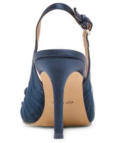 Dolce Vita Yela Slingback Pointed Toe Pump In Blue