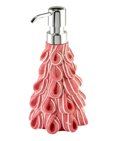 Avanti Ribbon Candy Resin Lotion Pump In Pink