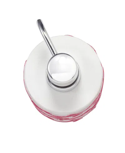 Avanti Christmas Bows Resin Lotion Dispenser In White