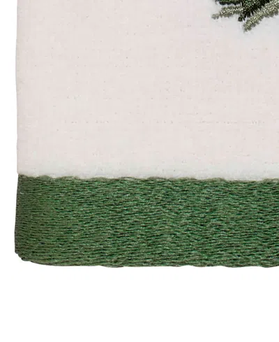 Avanti Trees Resin Lotion Pump And 2-pc. Cotton Fingertip Towel Set In Multi